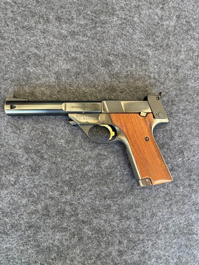 High Standard Supermatic trophy 5.5” 106 Military - Image 2 of 8