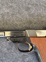 High Standard Supermatic trophy 5.5” 106 Military - Image 3 of 8