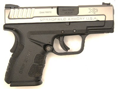 Springfield~XD-45 Sub Compact~.45 ACP - Image 1 of 2