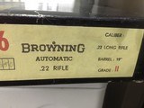 BROWNING ATD 22 L.R. GRADE II in Box with Manual - Initialed Engraving - 11 of 14