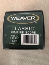 Weaver Classic Rimfire Scope - 1 of 3