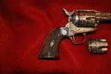 Colt SAA Bledsoe Cattle Brand .357 Magnum with Spare 9mm Cylinder - 2 of 6