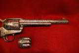 Colt SAA Bledsoe Cattle Brand .357 Magnum with Spare 9mm Cylinder - 3 of 6