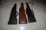 Assorted leather takedown gun cases - 2 of 5