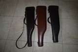 Assorted leather takedown gun cases - 1 of 5
