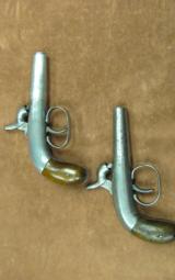 Pair of Antique Derringers - Unidentified Maker Pre-Civil War Era. - 2 of 12