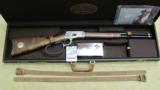 John Wayne 100th Birthday Winchester 1892 in .44-40 with Leather Case - 1 of 18