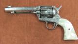 Colt Single Action Army .45 Cal. Engraved - 1 of 19