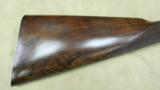 Wm. Moore Engraved 12 Gauge Bar-n-Wood Double Barrel Pin Fire Hammer Shotgun - 2 of 20