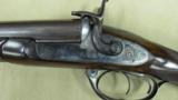 Wm. Moore Engraved 12 Gauge Bar-n-Wood Double Barrel Pin Fire Hammer Shotgun - 8 of 20