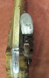 Engraved Flintlock Pistol by A. A. White in Presentation Case - 12 of 16