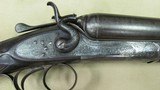 Charles Smith 12 Gauge English Double Hammer Gun Engraved - 8 of 20