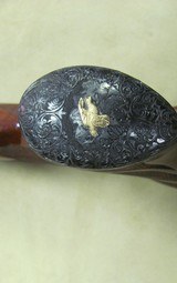 Winchester Model 12 Pigeon Grade Heavily Engraved and 13 Gold Inlays - 19 of 20