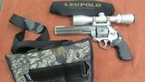 S&W Model 629-3 Classic Stainless Steel Revolver .44 Magnum with Leupold VX-3 2.5x8 Scope - 15 of 16