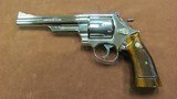 S&W Model 25-5 Revolver Nickel Finish .45 Colt with original unopened wooden display case and cardboard shipping box - 1 of 16