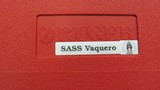 Ruger New Vaquero SASS (Single Action Shooting Society) Consecutive Ser. # Set Cased - 18 of 20