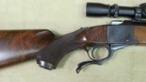 Ruger No. 1 Rifle in 6mm Rem. with Leupold 3x9 Vari X Compact Scope (Mfg. in the 200th Year of American Liberty) - 8 of 20