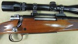 Winchester Model 70 with Burris 3X-9X Scope Mfg. 1974 - 4 of 20