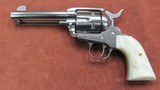 Ruger New Vaquero Revolvers 2 in 45LC and 2 in .357 Mag All High Gloss Stainless - 1 of 20
