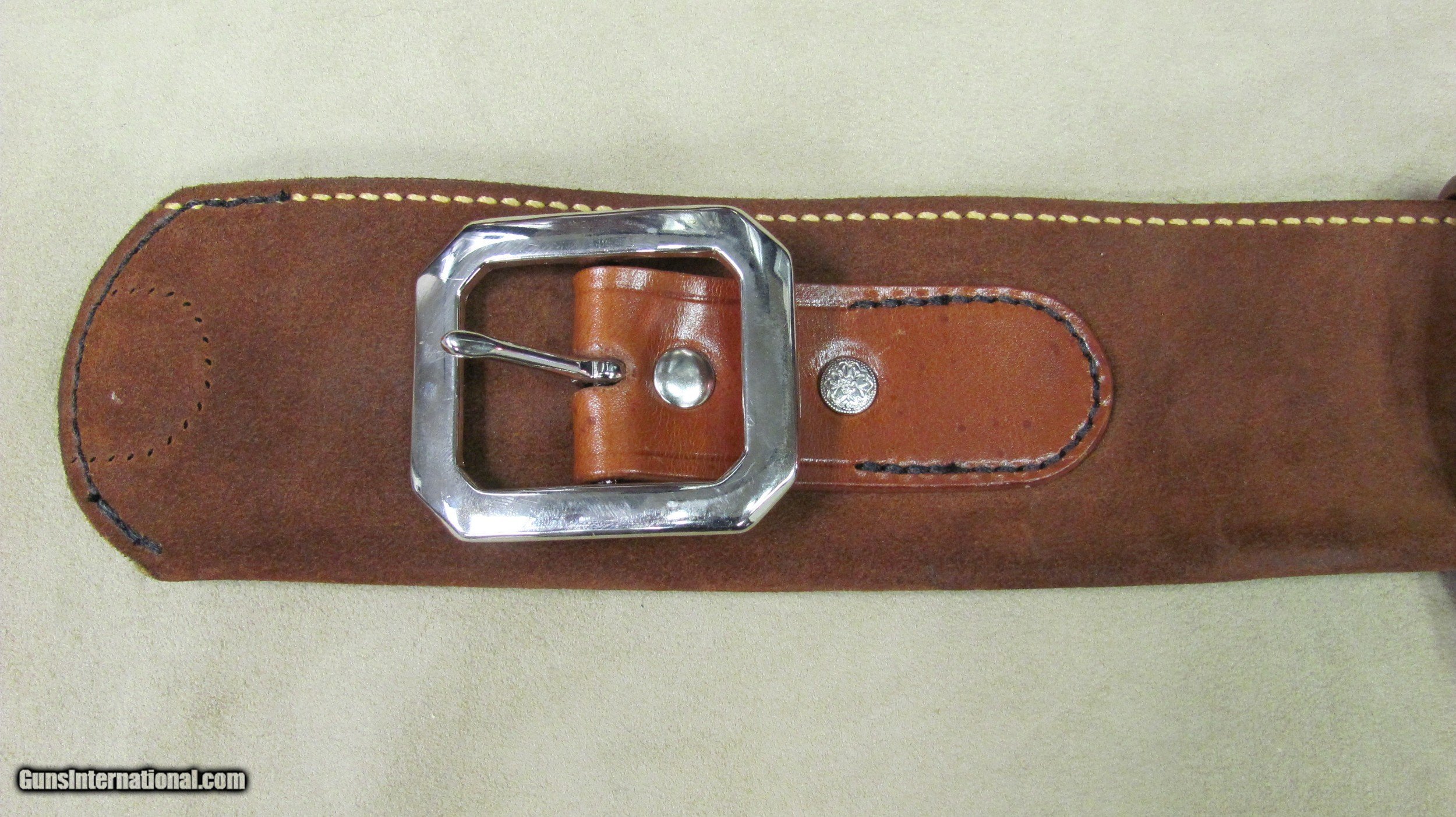 inch loops holster caliber rig galco cowboy toe tip belt draw cross double shoot
