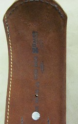 Galco "Cowboy Shoot" Double Holster/Cross Draw Rig .45 Caliber Loops 46 inch Belt Tip to Toe - 6 of 11