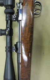 F N Belgium Model 98 Mauser Custom Bolt Action Rifle with Set Trigger in 220 Swift Caliber and 6X24-40 BSA Mildot Scope - 9 of 20