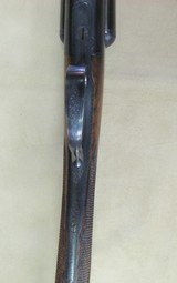 J. MacNaughton 28 Gauge Engraved SXS Shotgun with Auto Ejectors Original Leather Case - 11 of 20
