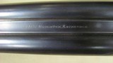 J. MacNaughton 28 Gauge Engraved SXS Shotgun with Auto Ejectors Original Leather Case - 16 of 20