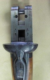 J. MacNaughton 28 Gauge Engraved SXS Shotgun with Auto Ejectors Original Leather Case - 19 of 20