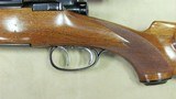 Mannlicher Schoenauer Model 1952 Bolt Action Rifle in .270 Win. Caliber with Double Set Triggers and Scope - 10 of 20