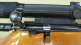 Anschutz Model 54 Sporter .22 LR with Checkered Stock, Double Set Triggers and Bushnell 3x8 Scope - 19 of 20