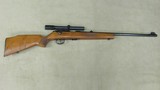 Anschutz Model 54 Sporter .22 LR with Checkered Stock, Double Set Triggers and Bushnell 3x8 Scope - 1 of 20