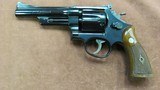 S&W Model 27 (No Dash) .357 Mag. Revolver with Scarce 5 Inch Barrel and Original Gold Box - 1 of 19