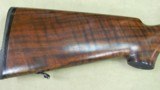 Custom 98 Mauser Rifle with 6mm Remington Caliber Barrel by Gilkey, Fancy Stripped Walnut Stock - 2 of 20