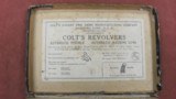 Colt Early 1st Issue Cobra .38 Spl. with Rare Factory Shroud
and in Original box - 17 of 20