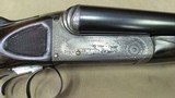 E. C. Green 2 Gun Set of
High Grade 12 Gauge Double Barrel Shotguns Engraved in Leather Case - 8 of 20