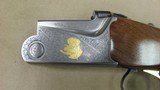 Ducks Unlimited Collectors Series 1989-90 SKB Model 605 O/U 12 Gauge Shotgun with Engraving, Gold Inlays and Presentation Case - 7 of 20