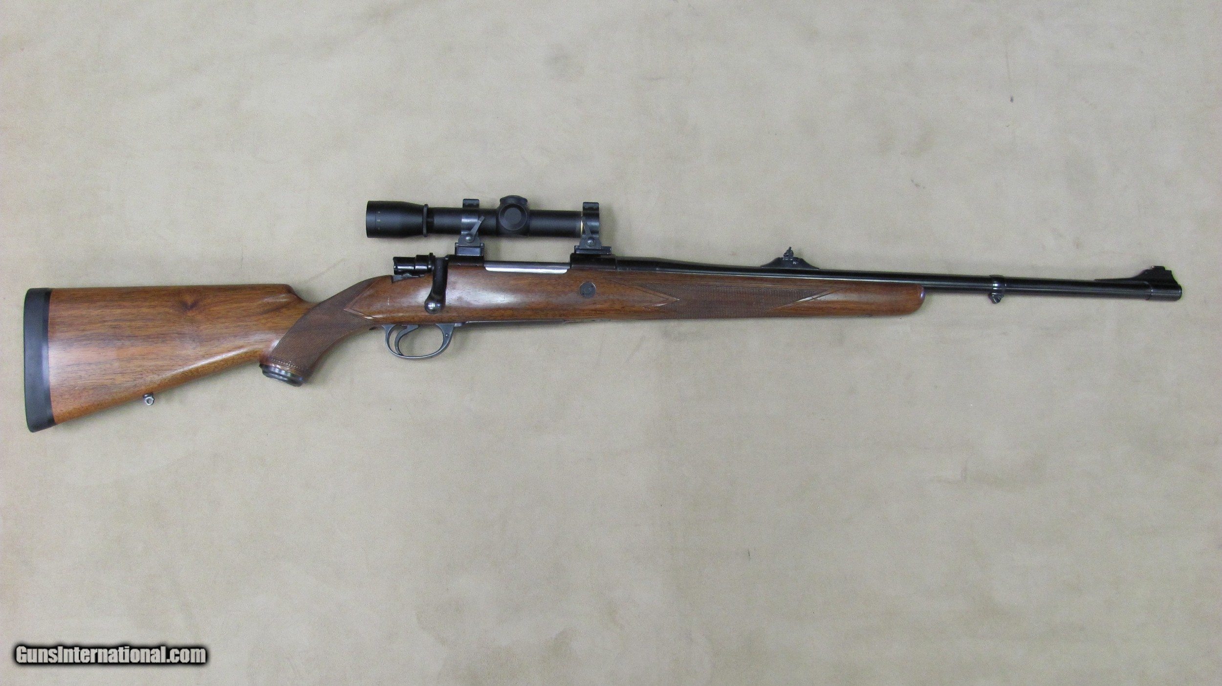 Custom Mauser in 9.3 x 64 Brenneke with Leupold Scope