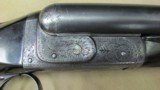 Wilkinson Engraved Double Rifle in .450/400 Caliber with 3 1/4" Chambers in Leather Case - 5 of 20