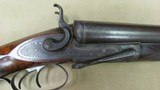 J.D. Dougall Highest Quality 12 Gauge Dbl. Bbl. Barrel Shotgun with Patented "Lockfast Breech System in Exc. Original Condition - 5 of 19