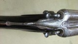 C. G. Bonehill 10 Gauge Double Barrel Hammer Shotgun, Highly Engraved - 7 of 20