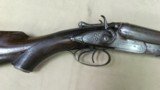 C. G. Bonehill 10 Gauge Double Barrel Hammer Shotgun, Highly Engraved - 9 of 20