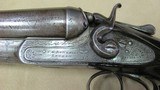 C. G. Bonehill 10 Gauge Double Barrel Hammer Shotgun, Highly Engraved - 5 of 20