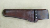 Herman H. Heiser Model 420 Vintage Brown Leather Old Western Holster - 3 of 3