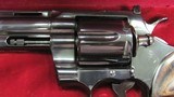 Colt Python with 6 Inch Barrel Manufactured in 1974 with Extra Grips All in Factory Colt Walnut Box with Colt Custom Logo Insert - 4 of 19