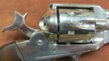 Remington Model 1875 Single Action Army Revolver (a.k.a. "Improved Army or Frontier Army) Nickel Plated Finish, 7 1/2" Barrel - 11 of 13