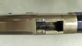 Winchester Model 1866 Lever Action Rifle, Early 2nd. Model .44 Caliber Rim Fire with Very Good Bore and Original Sling Swivels - 18 of 20