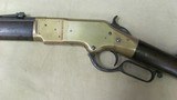 Winchester Model 1866 Lever Action Rifle, Early 2nd. Model .44 Caliber Rim Fire with Very Good Bore and Original Sling Swivels - 8 of 20