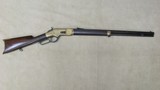 Winchester Model 1866 Lever Action Rifle, Early 2nd. Model .44 Caliber Rim Fire with Very Good Bore and Original Sling Swivels - 1 of 20