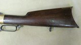 Winchester Model 1866 Lever Action Rifle, Early 2nd. Model .44 Caliber Rim Fire with Very Good Bore and Original Sling Swivels - 7 of 20